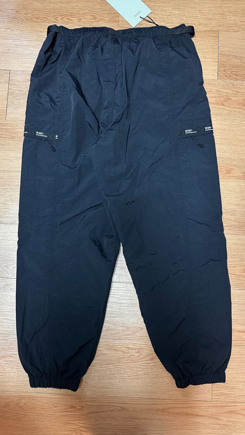 3) 더블탭스 wtaps 나일론 트랙 카고 조거 팬츠 블랙 바지 상품이미지6