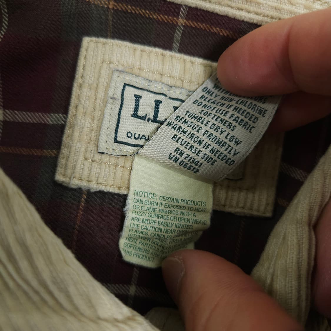 엘엘빈 코듀로이 셔츠 XL 상품이미지6