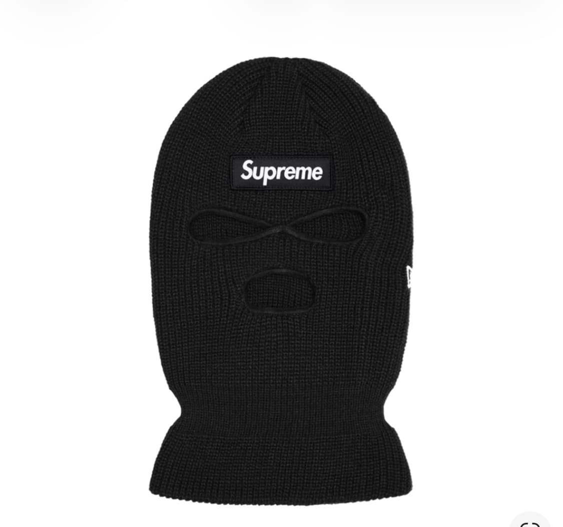 슈프림 뉴에라 박스로고 바라클라바 블랙 - 24FW 상품이미지1