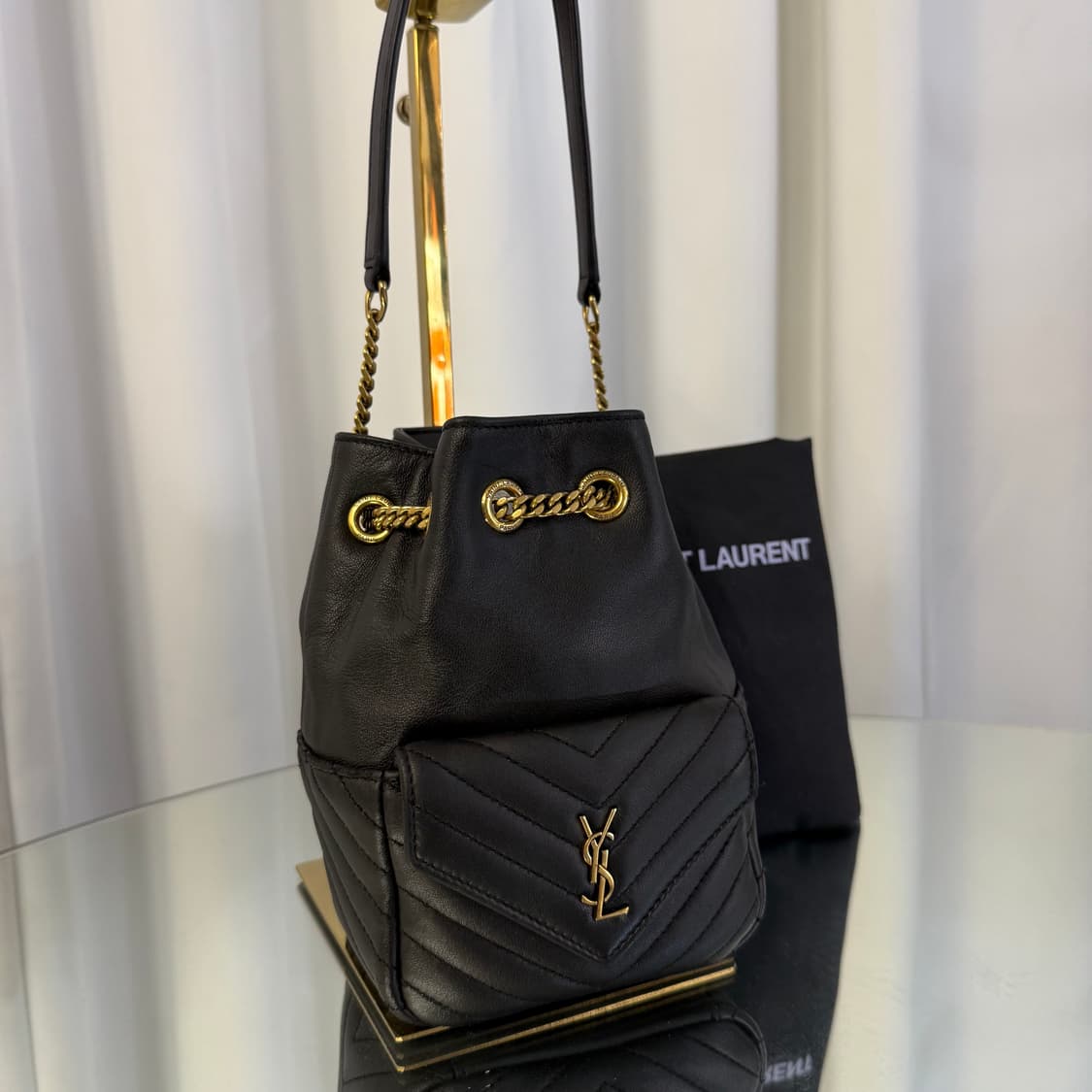 생로랑 조 미니 체인 버킷백 상품이미지2