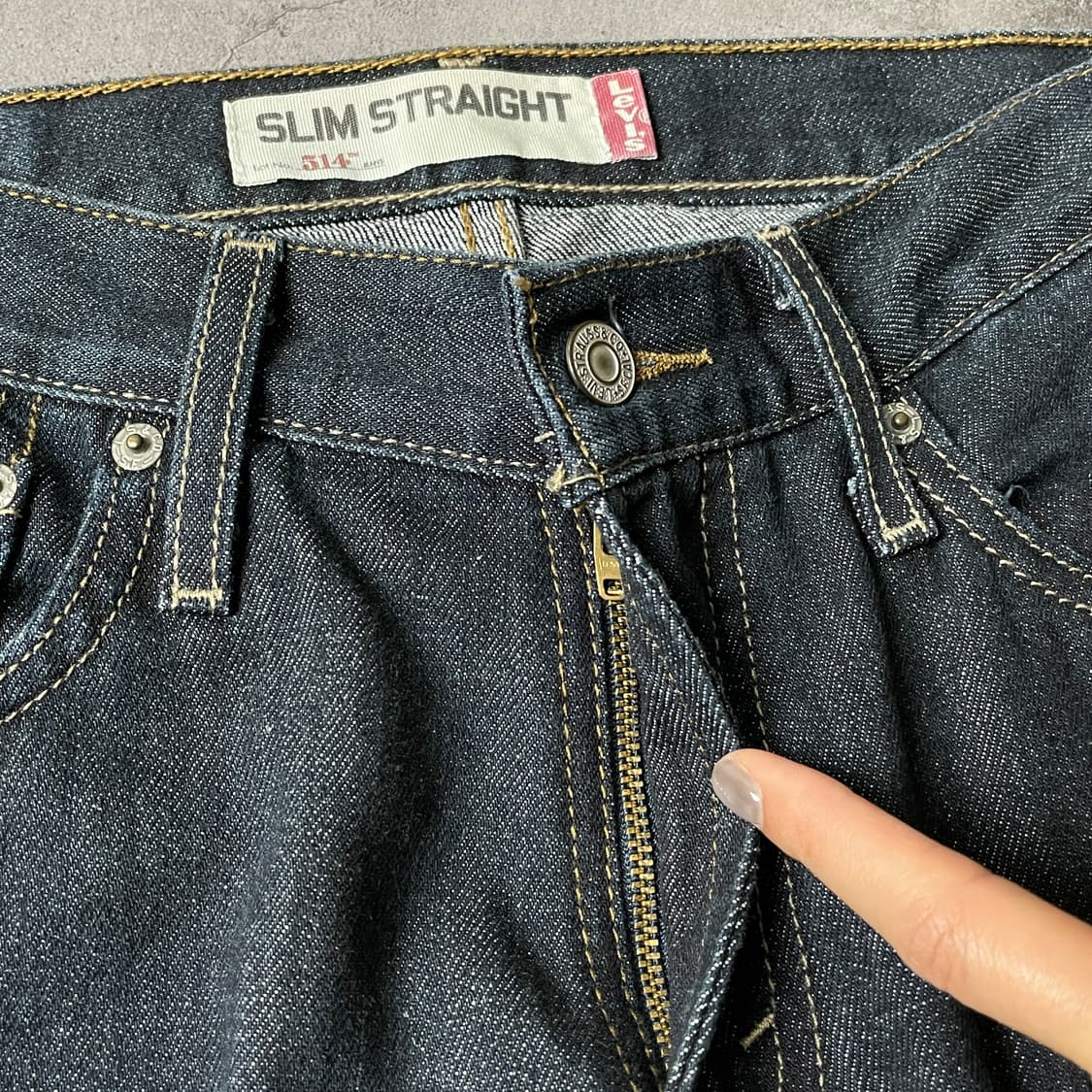 LEVI'S 리바이스514 레귤러 스트레이트핏 데님팬츠 A00699 상품이미지3