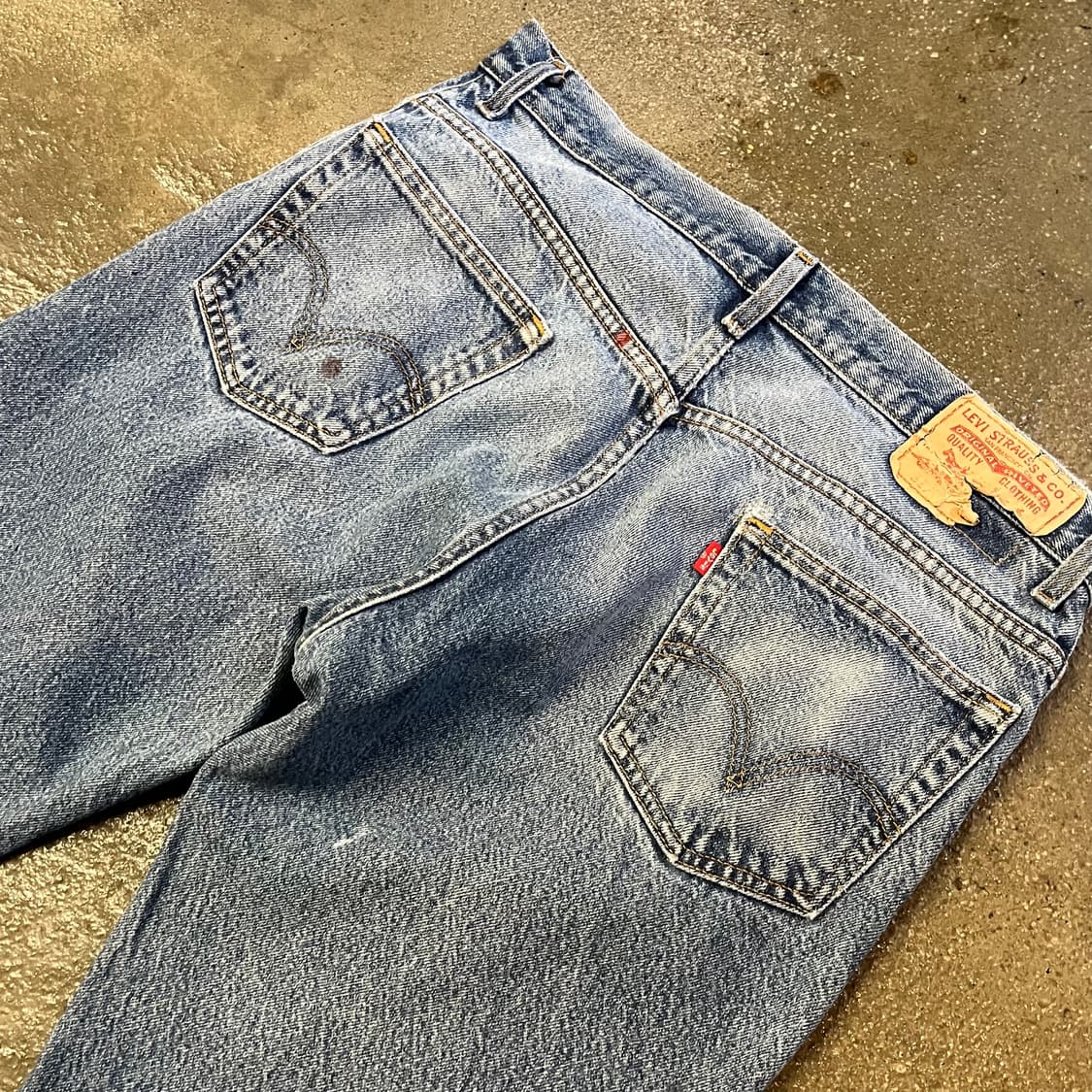 00s Levis517 리페어 데님 부츠컷 (35“) 상품이미지5