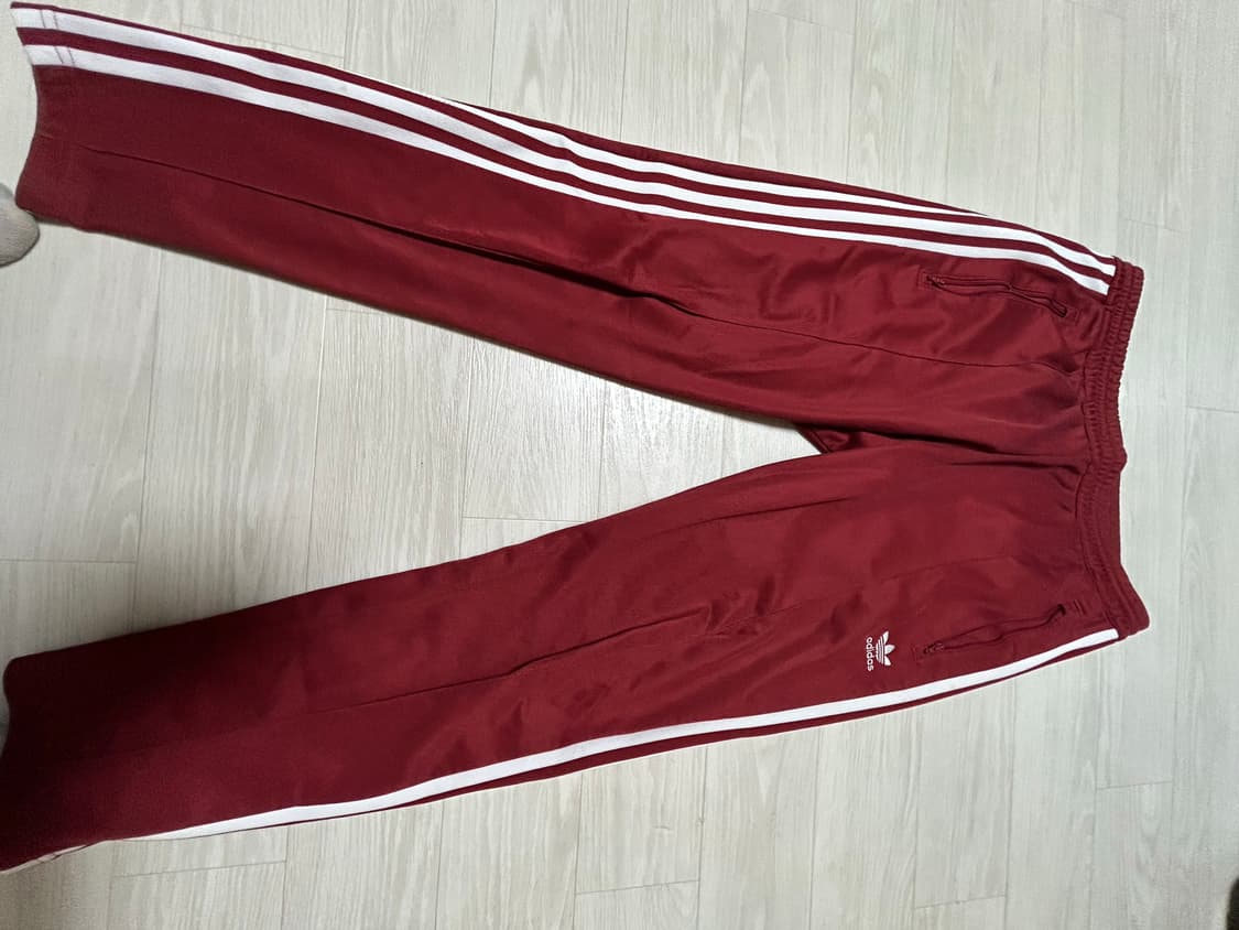 아디다스 베켄하우어 버건디 트랙팬츠 xl 상품이미지1