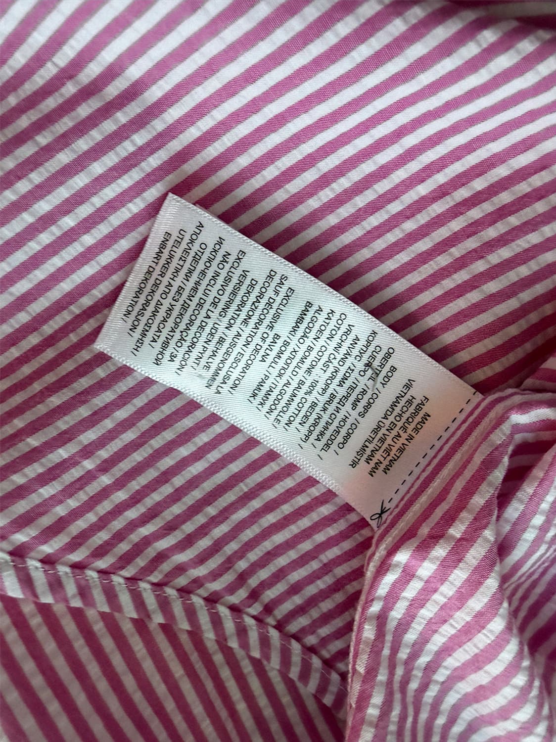 폴로 랄프로렌 스트라이프 시어서커 반팔 셔츠 상품이미지8