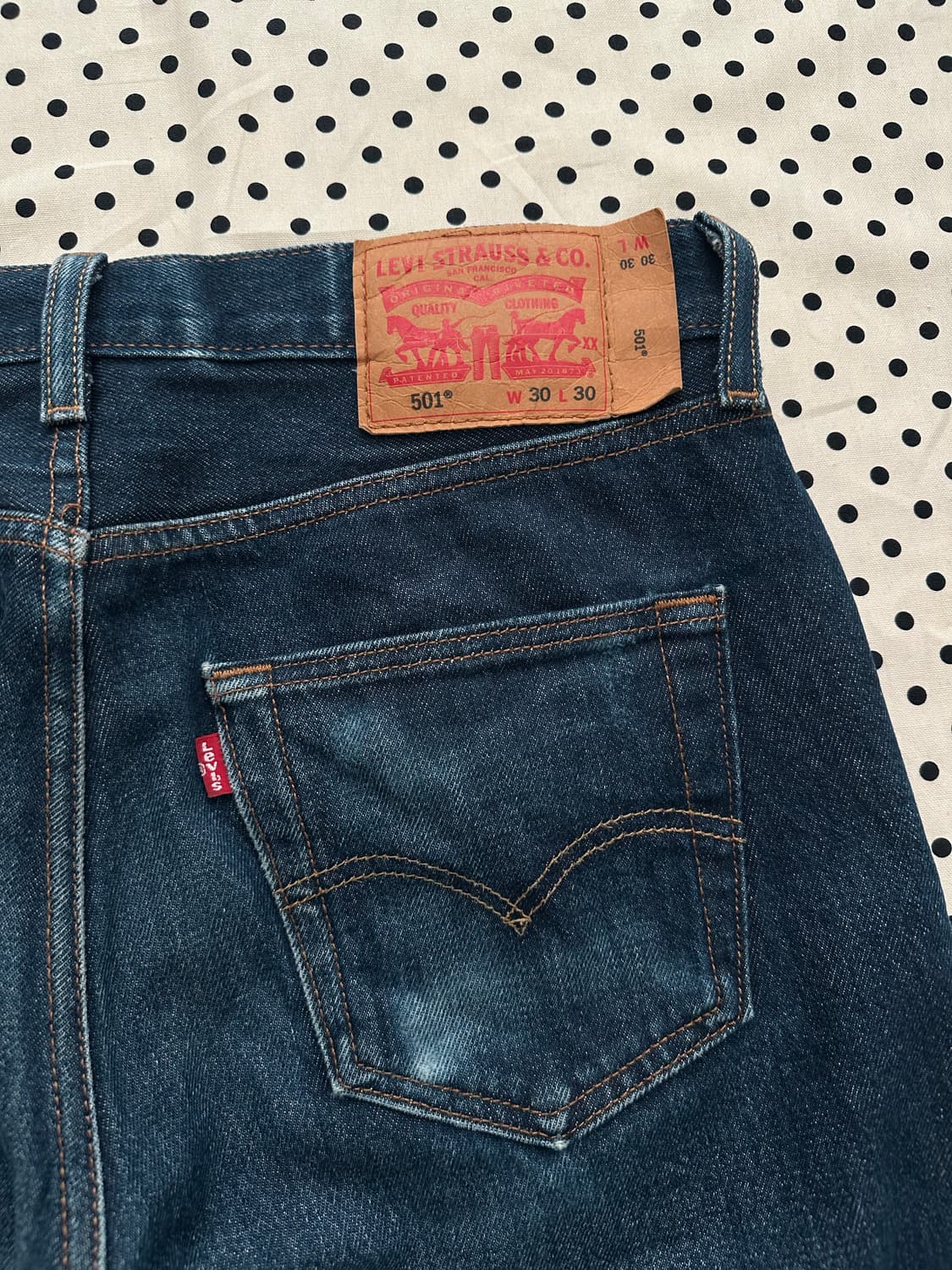 리바이스 501 데님팬츠 상품이미지7