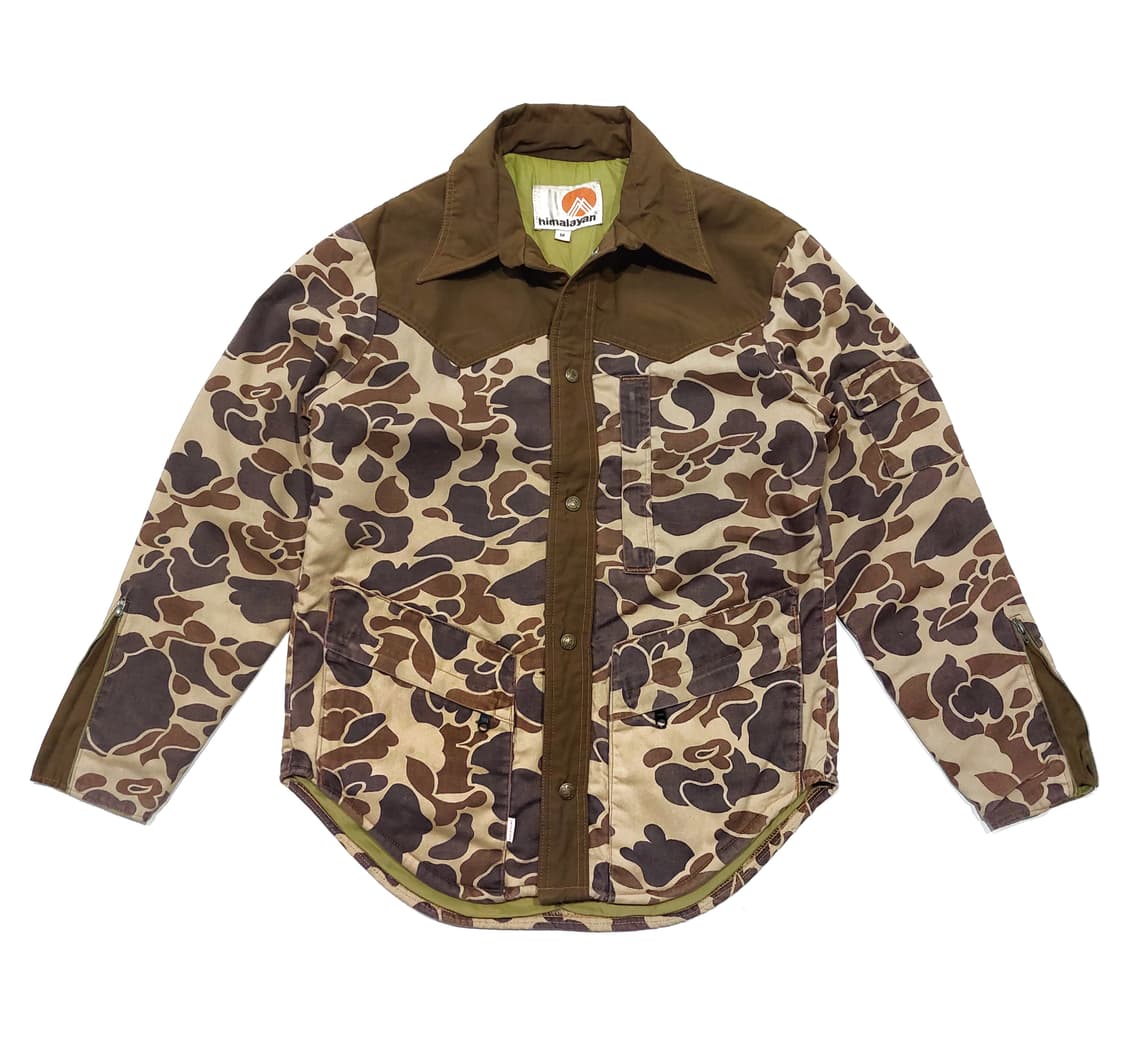70~80s 히말라얀 웨스턴 덕카모 경량 패딩 자켓 100 상품이미지1