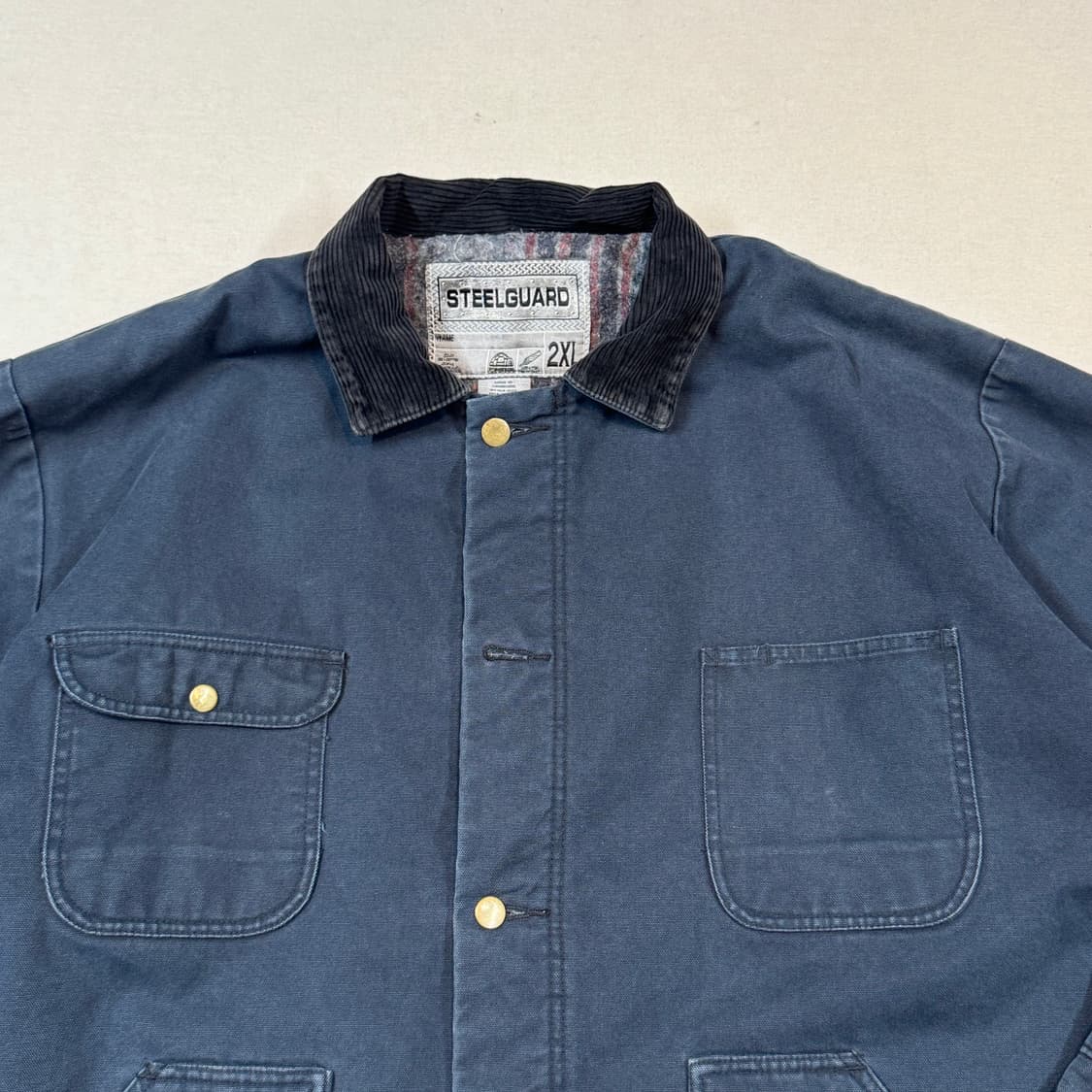 XXL) STEELGUARD USA 덕캔버스 워크웨어 워크 자켓 상품이미지3