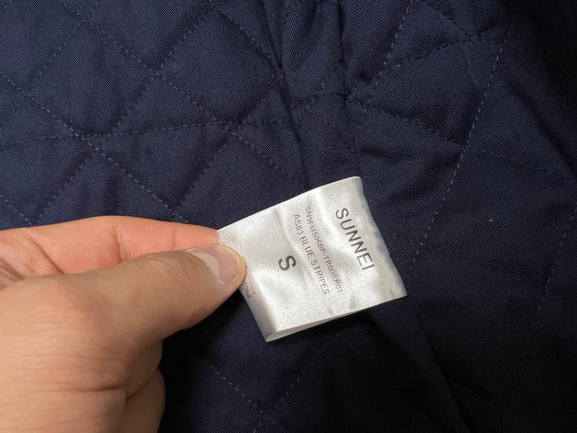 써네이 데님 패디드 자켓 상품이미지4