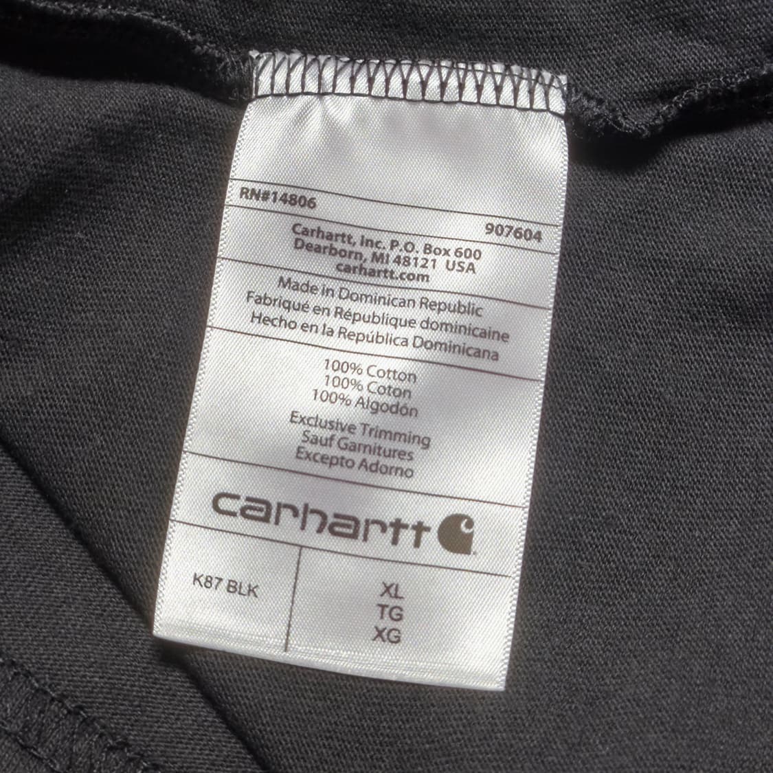 [XL] Carhatt 칼하트 티셔츠 상품이미지5