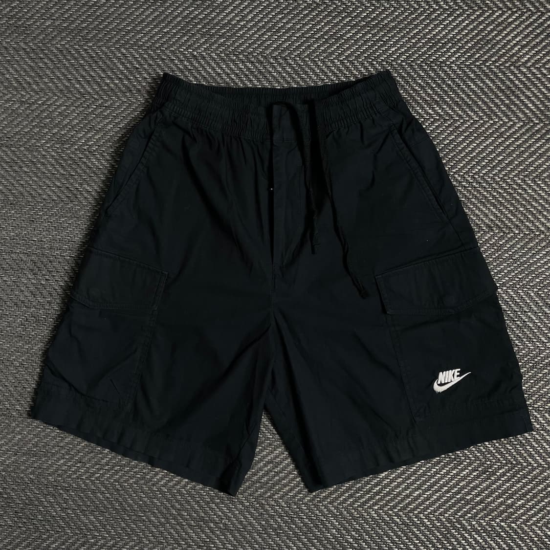 나이키 NSW 에센셜 유틸리티 쇼츠 블랙y 4915 상품이미지2