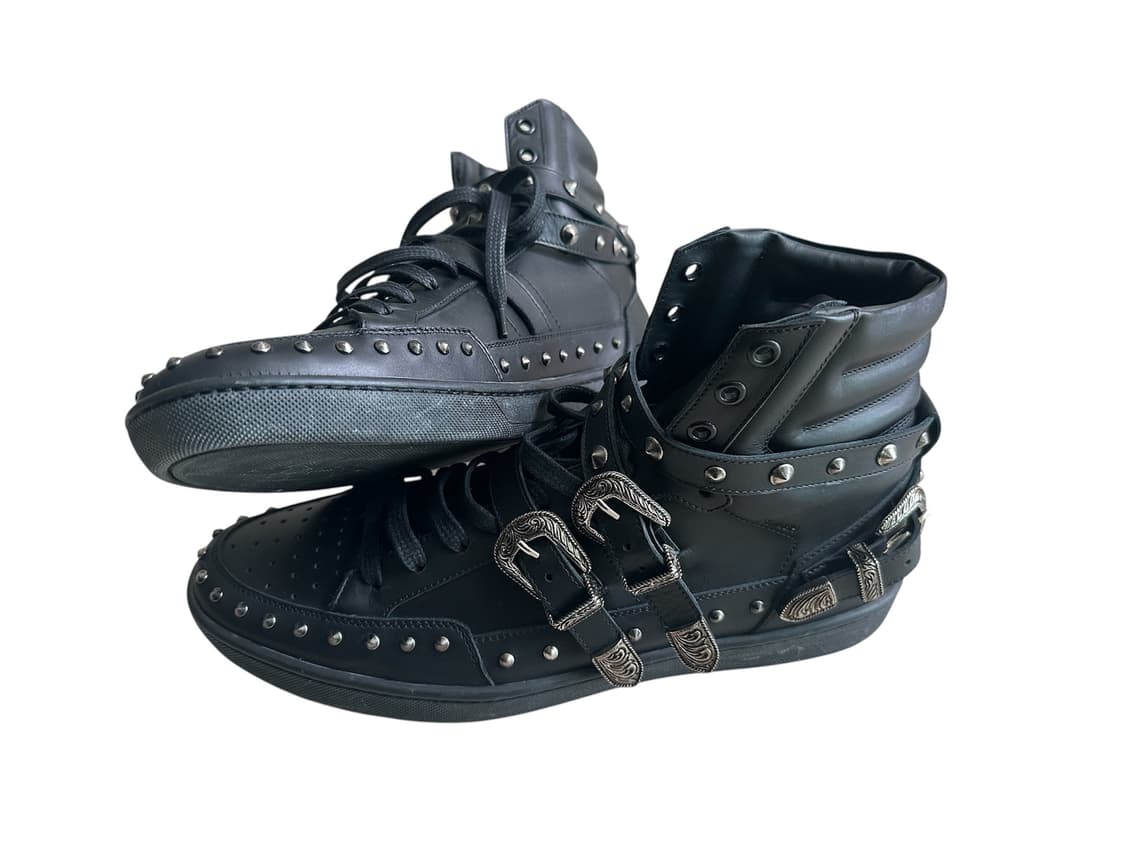 생로랑 웨스턴 벨트 스터드 하이탑 상품이미지3