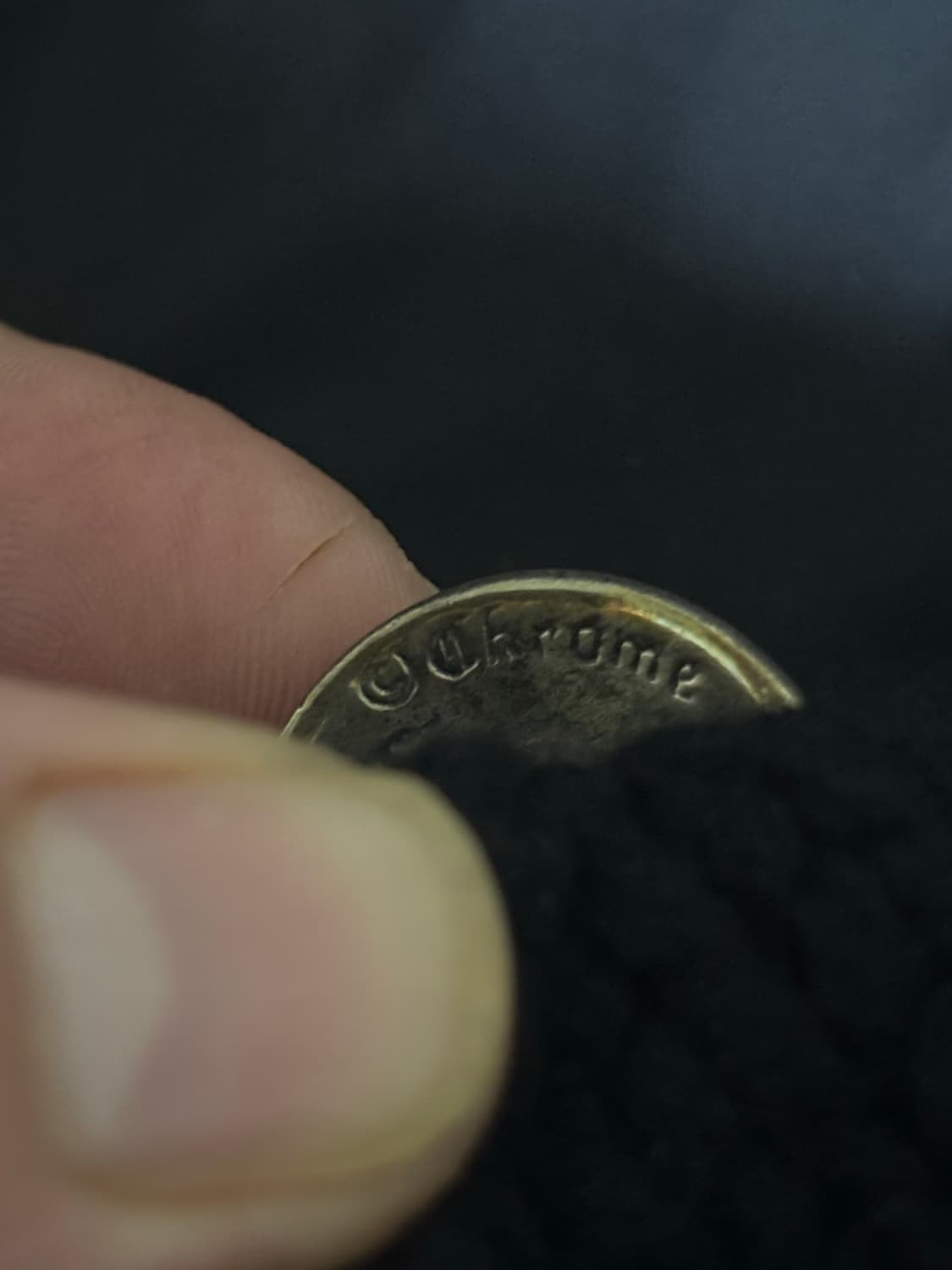 크롬하츠 크로스 레더 패치 비니 상품이미지4