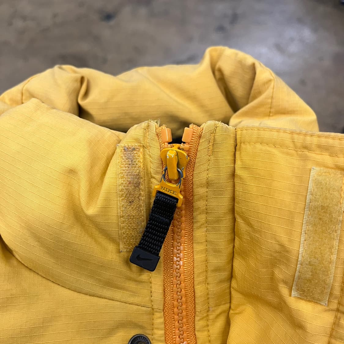 [정품/95,m] 나이키 올드스쿨 옐로우 패딩 b15 상품이미지6