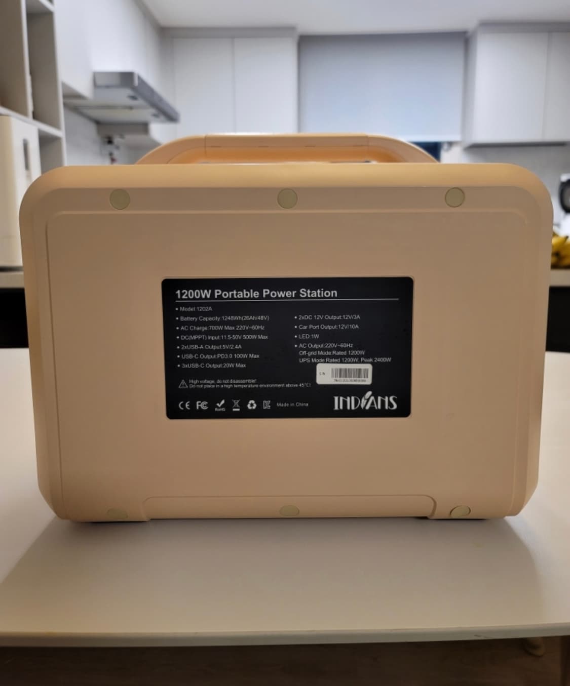 인디언즈 파워뱅크 1200w 상품이미지5