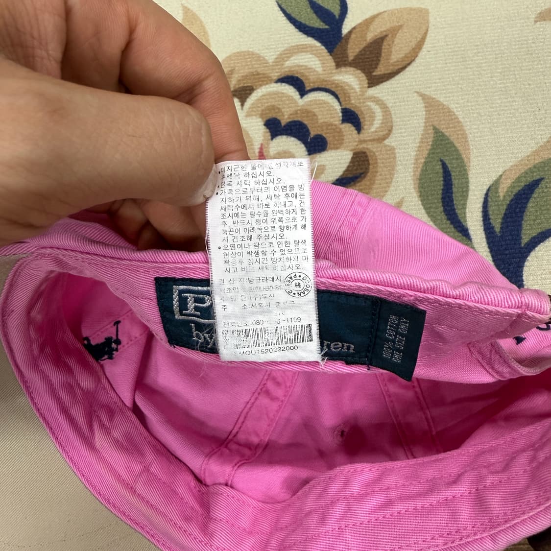 00s 폴로 랄프로렌 레더스트랩 볼캡(핑크) 상품이미지6