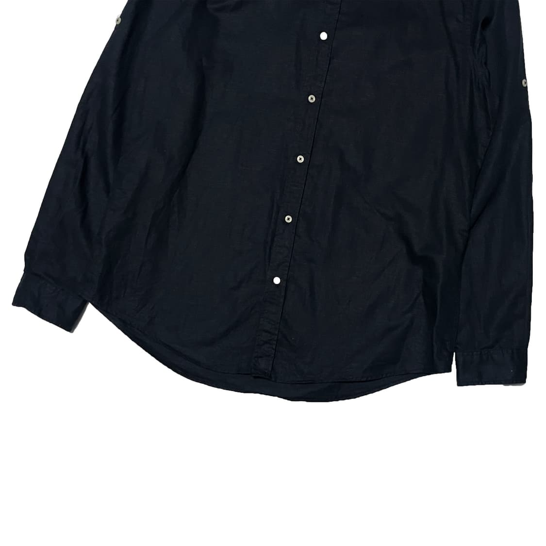 ZARA 자라 네이비 린넨 셔츠 상품이미지4