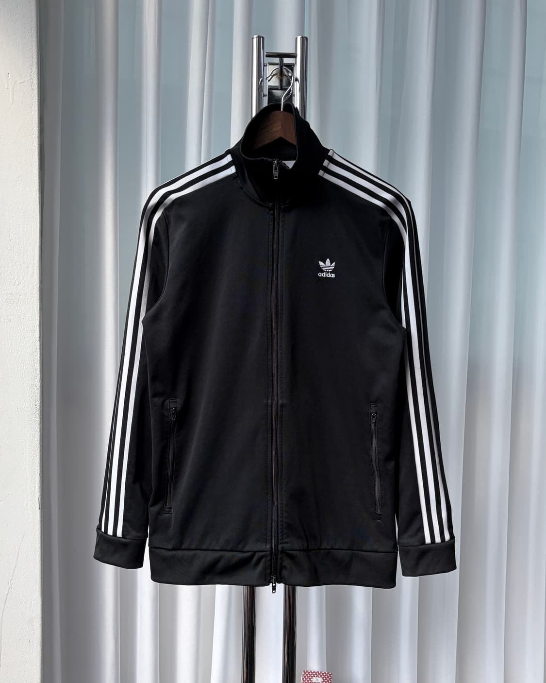 [XL]아디다스 베켄바우어 블랙 트랙탑 져지 상품이미지3