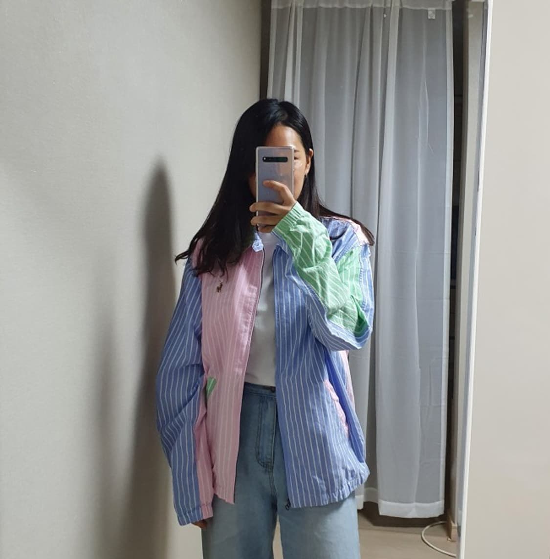 폴로 랄프로렌 클래식핏 멀티 스트라이프 자켓 상품이미지4