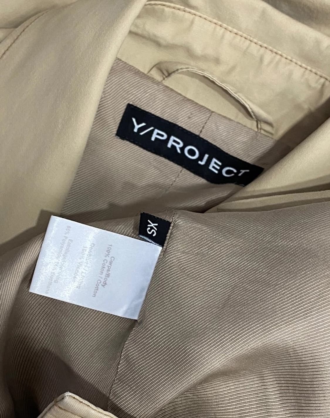 Y/Project Inside Out Lining Coat 상품이미지7