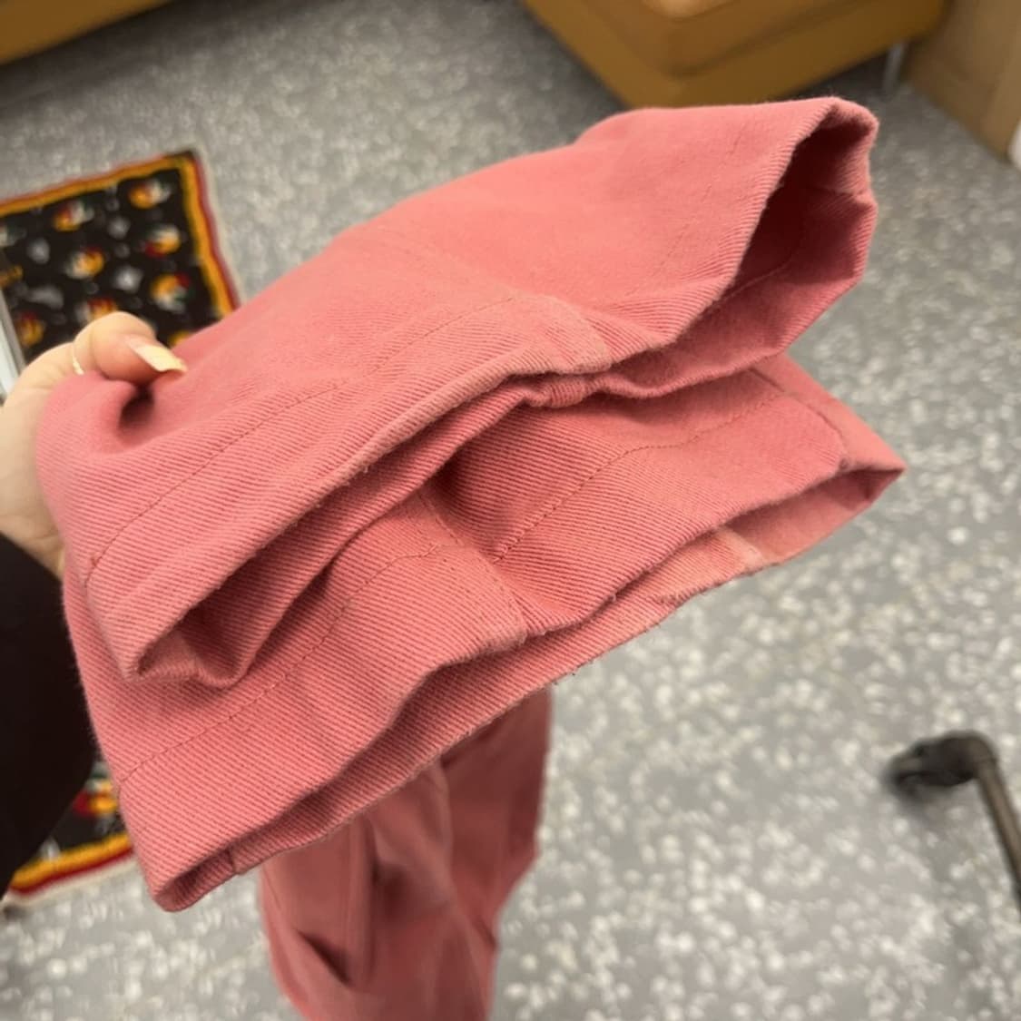 네스티킥 빈티지 스트릿 Y2K 핑크코랄 카고팬츠 L C08075 상품이미지6