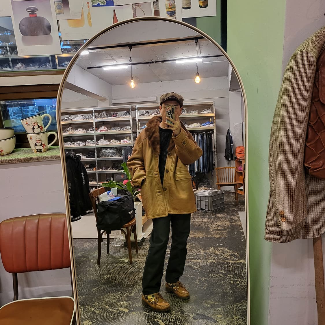 FONTELLI 양가죽 밍크 코트 (110) 상품이미지2