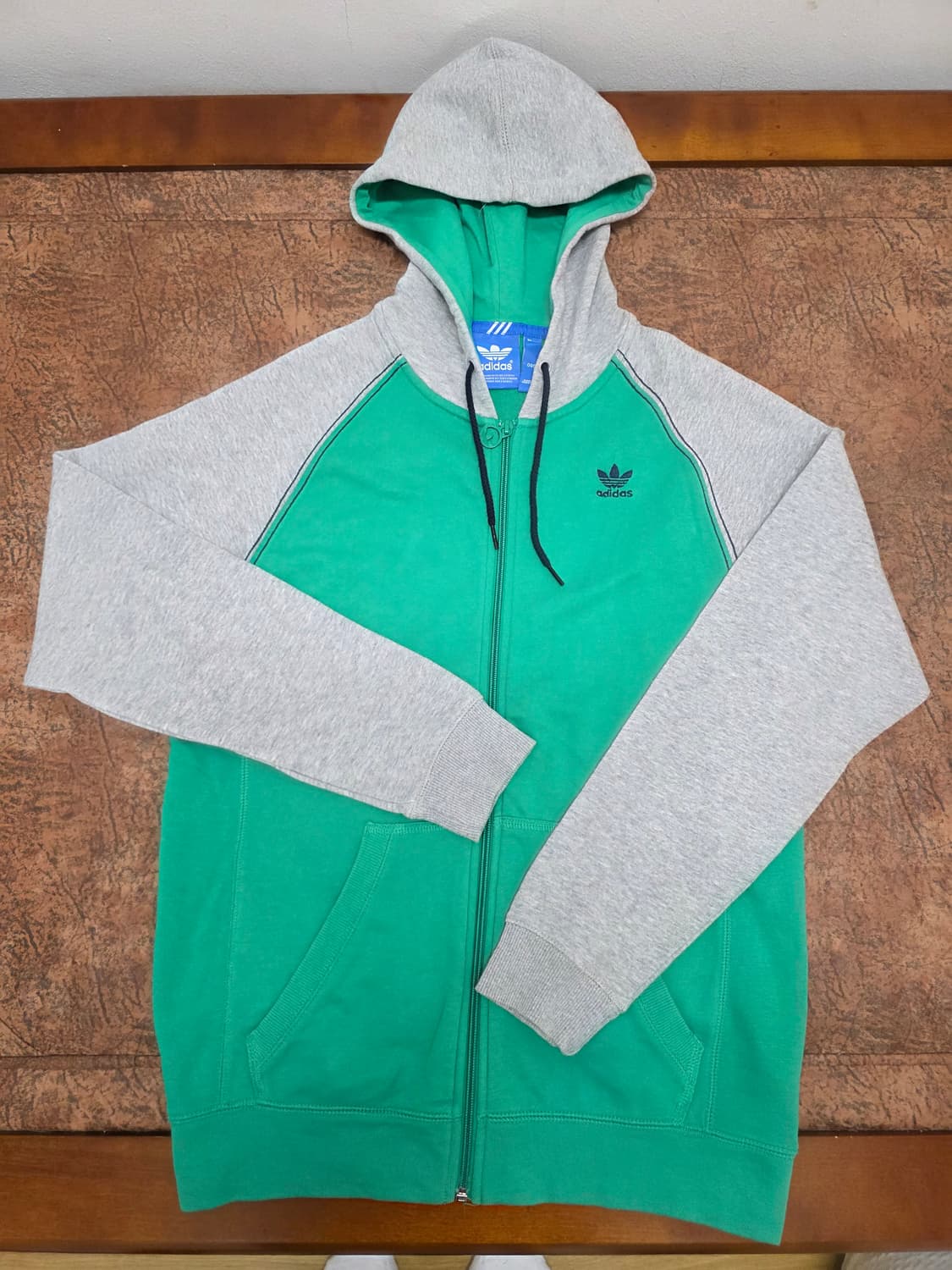 아디다스 빈티지 후드 집업 상품이미지3