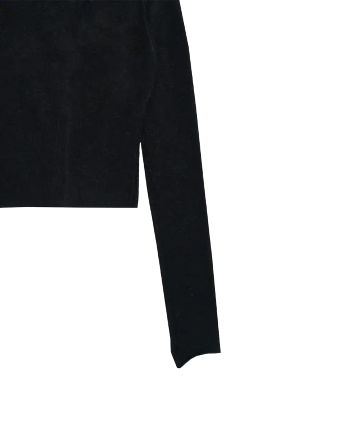 이어스트 오프숄더 가디건 블랙 상품이미지5