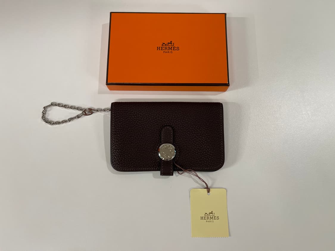 에르메스 도곤 카드지갑 체인 쇼콜라 Hermes 상품이미지1