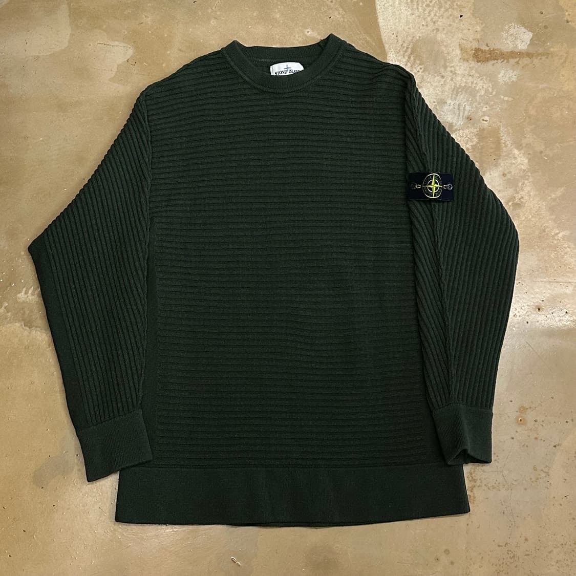 L 스톤아일랜드 그린 울 니트 상품이미지2