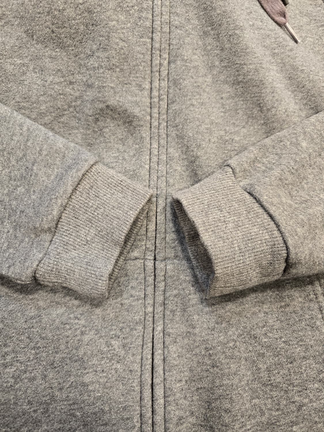 언더아머 기모 회색 후드집업 95 상품이미지6