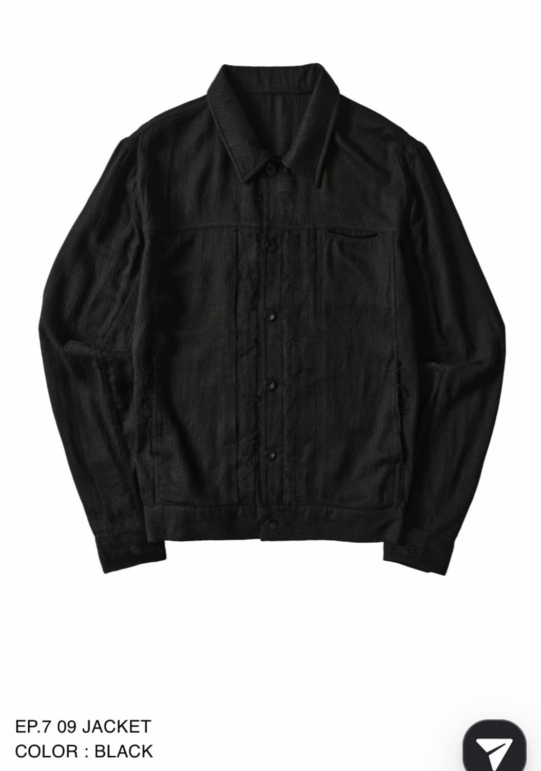 xlim ep7 09 jacket black 상품이미지1
