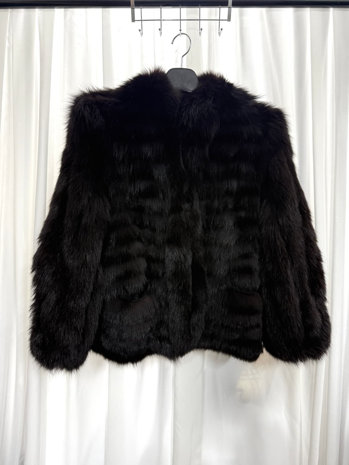 SAGA Fox  crop jacket (black) 상품이미지1