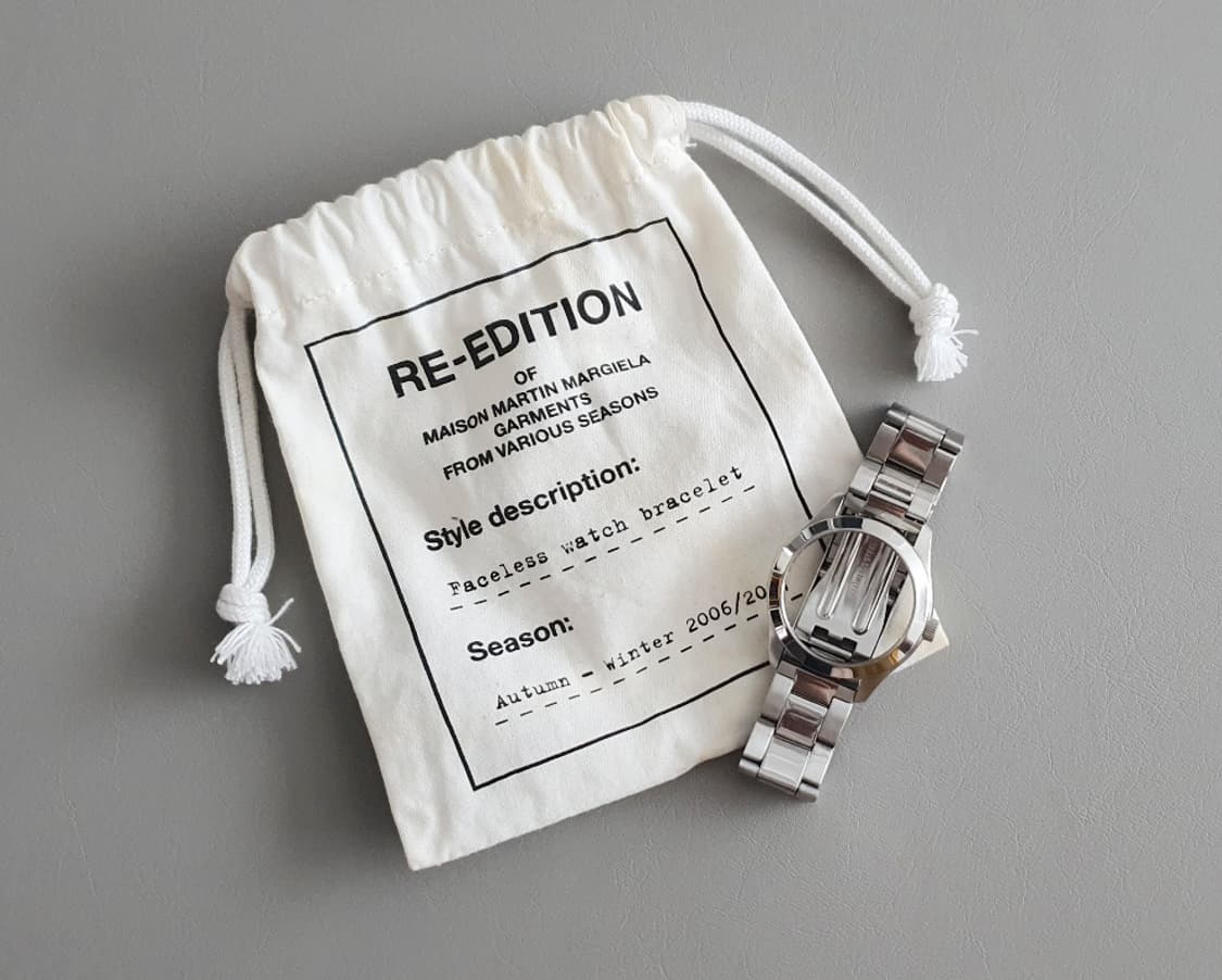 마틴 마르지엘라 x H&M 콜라보 페이스리스 시계 팔찌  상품이미지1