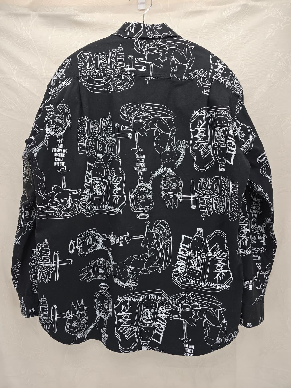 강한 스트릿 무드 그래픽 셔츠 상품이미지8