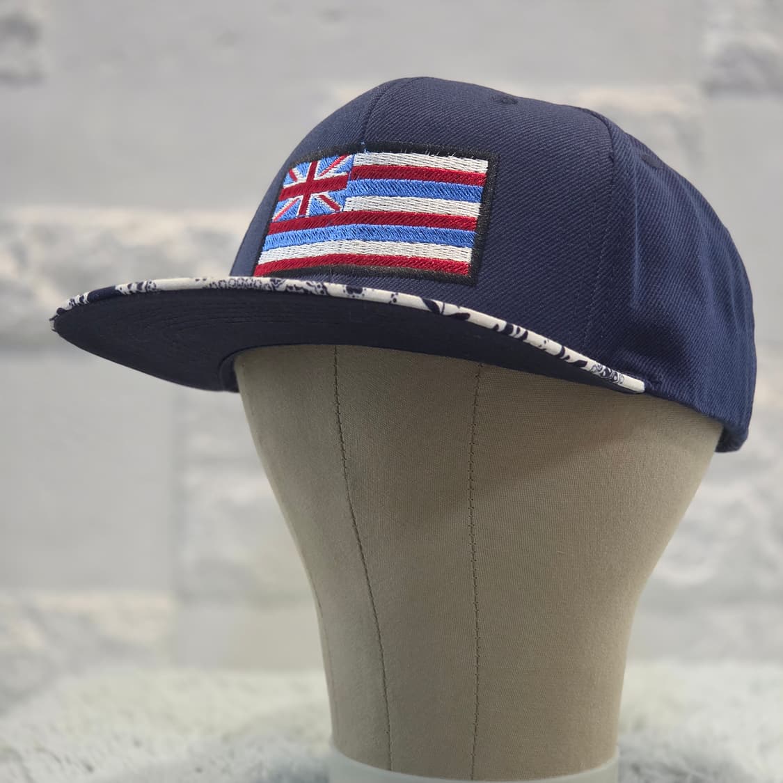 L6-1:탑오브더월드 하와이 플래그 네이비 스냅백(56-59) 상품이미지4