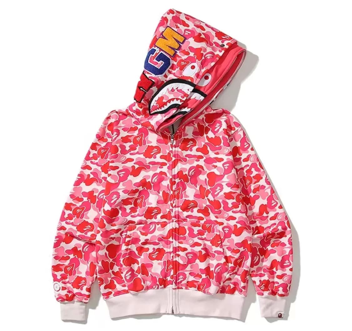 베이프 더블샤크 핑크 xl 새상품 상품이미지1