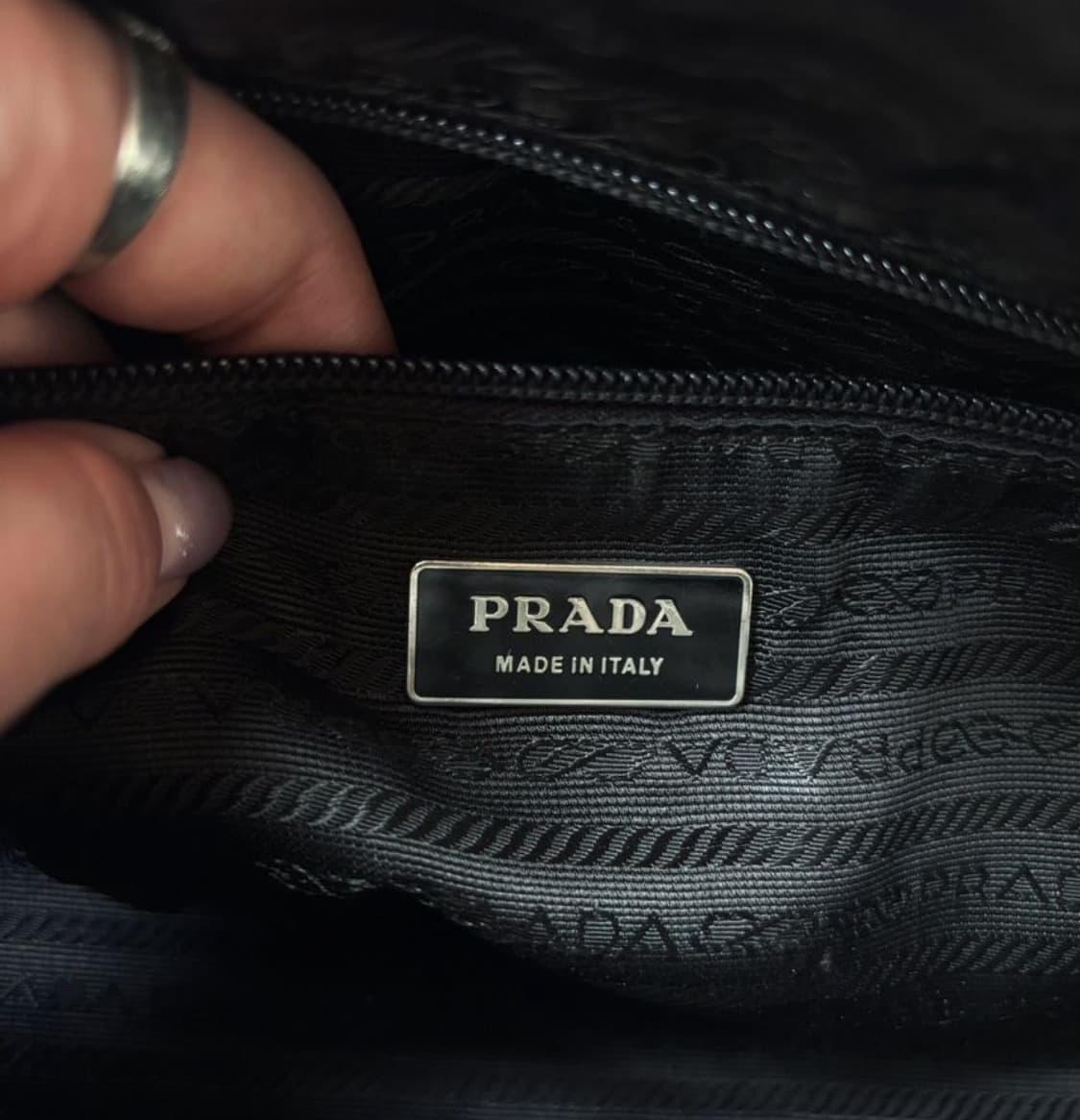 PRADA 90'S 아카이브 프라다 비텔로 볼링백(리얼 레더)해외발송 상품이미지9