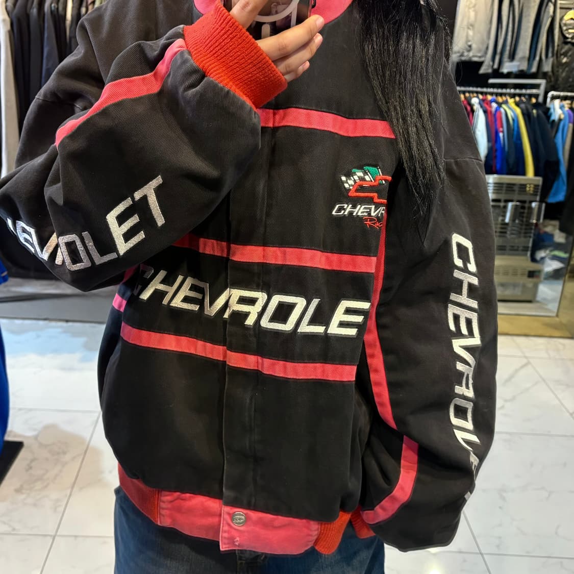 ESSEX NASCAR 쉐보레 나스카 레이싱 자켓 상품이미지2