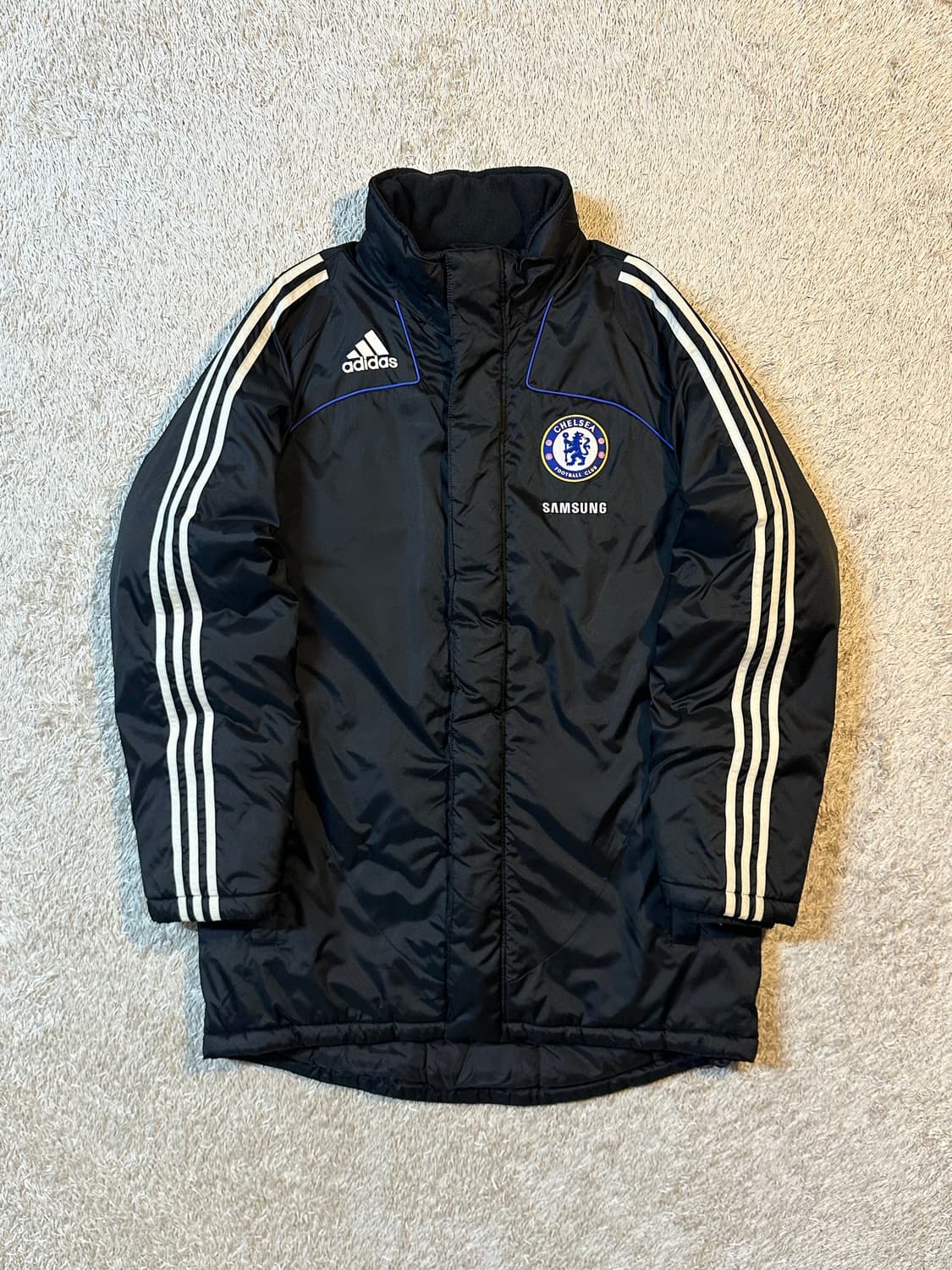 대장급) 아디다스 첼시 점퍼 패딩 블랙 상품이미지1