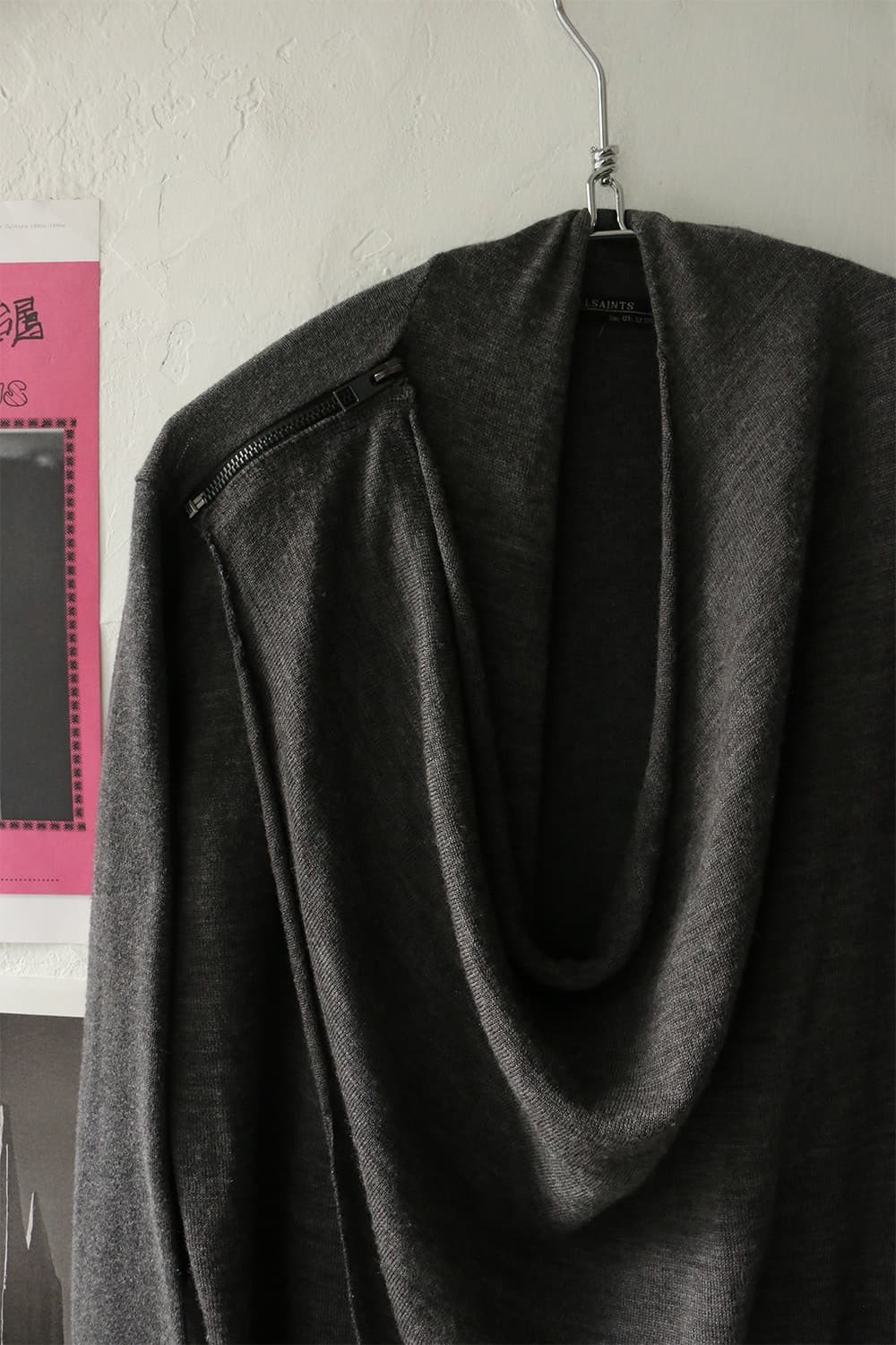 올세인츠 사선 집업 자켓  상품이미지5