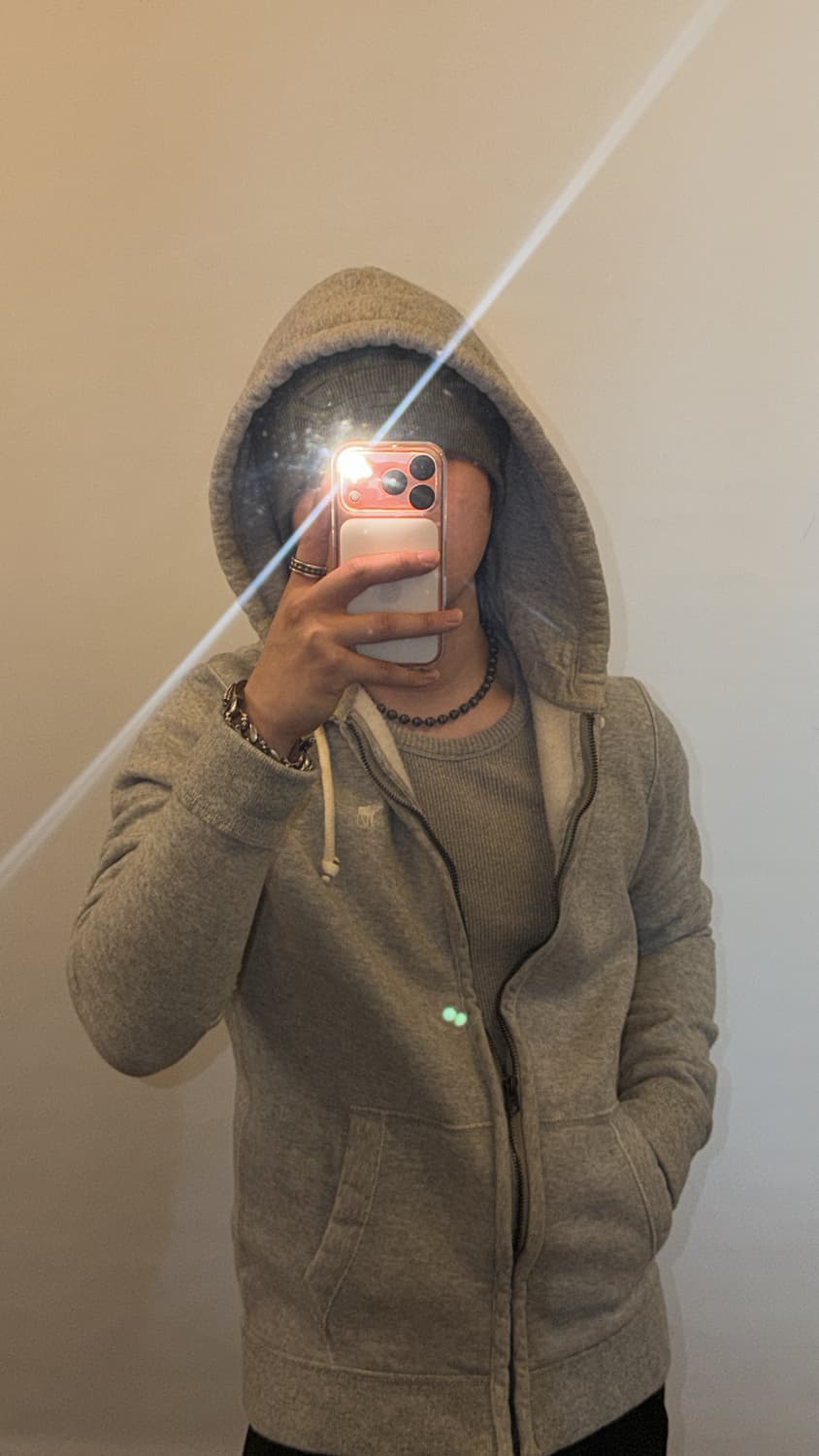 아베크롬비 희귀 스몰로고 후드집업 상품이미지1