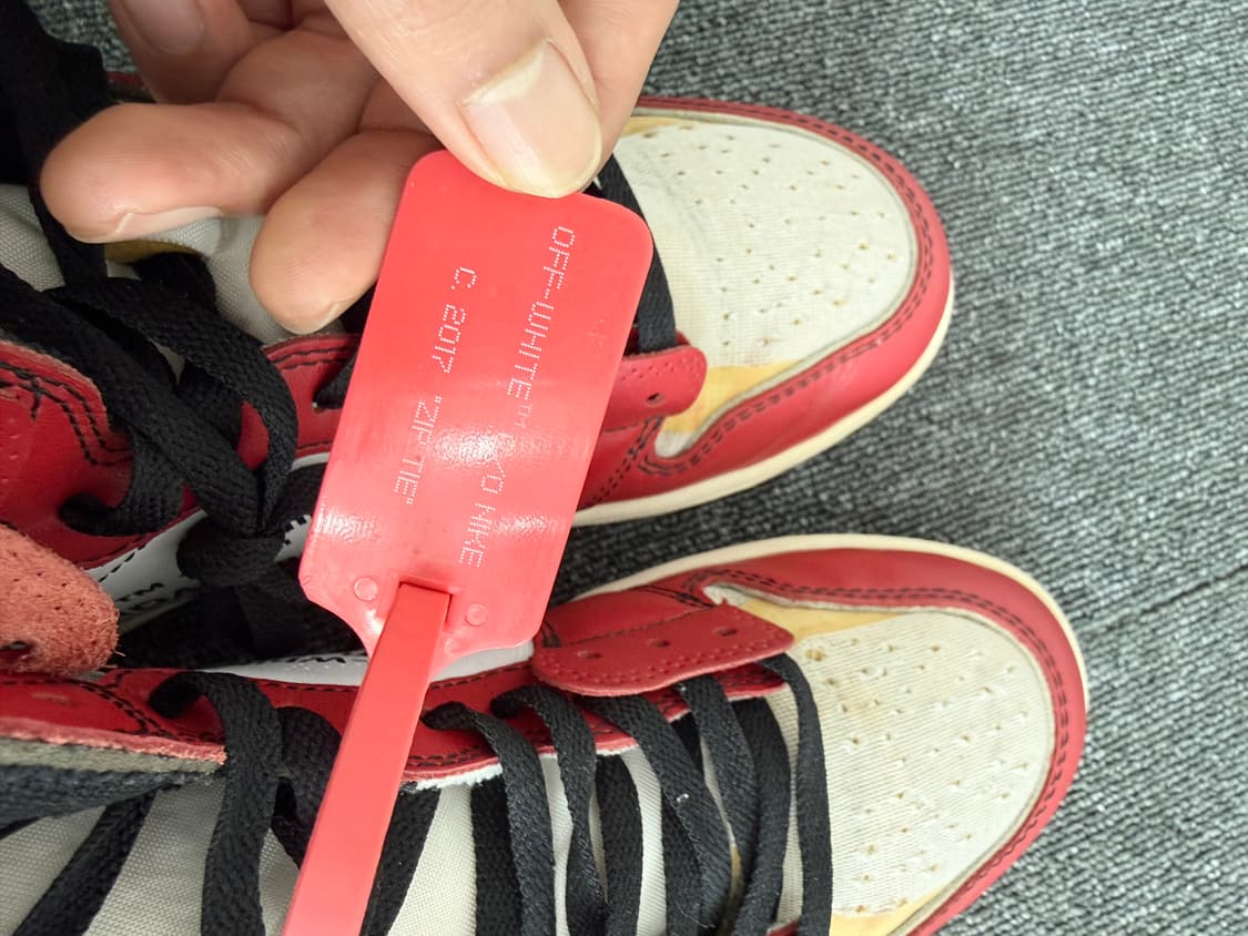 나이키 오프화이트 조던1 시카고 조던 더텐 275 상품이미지4