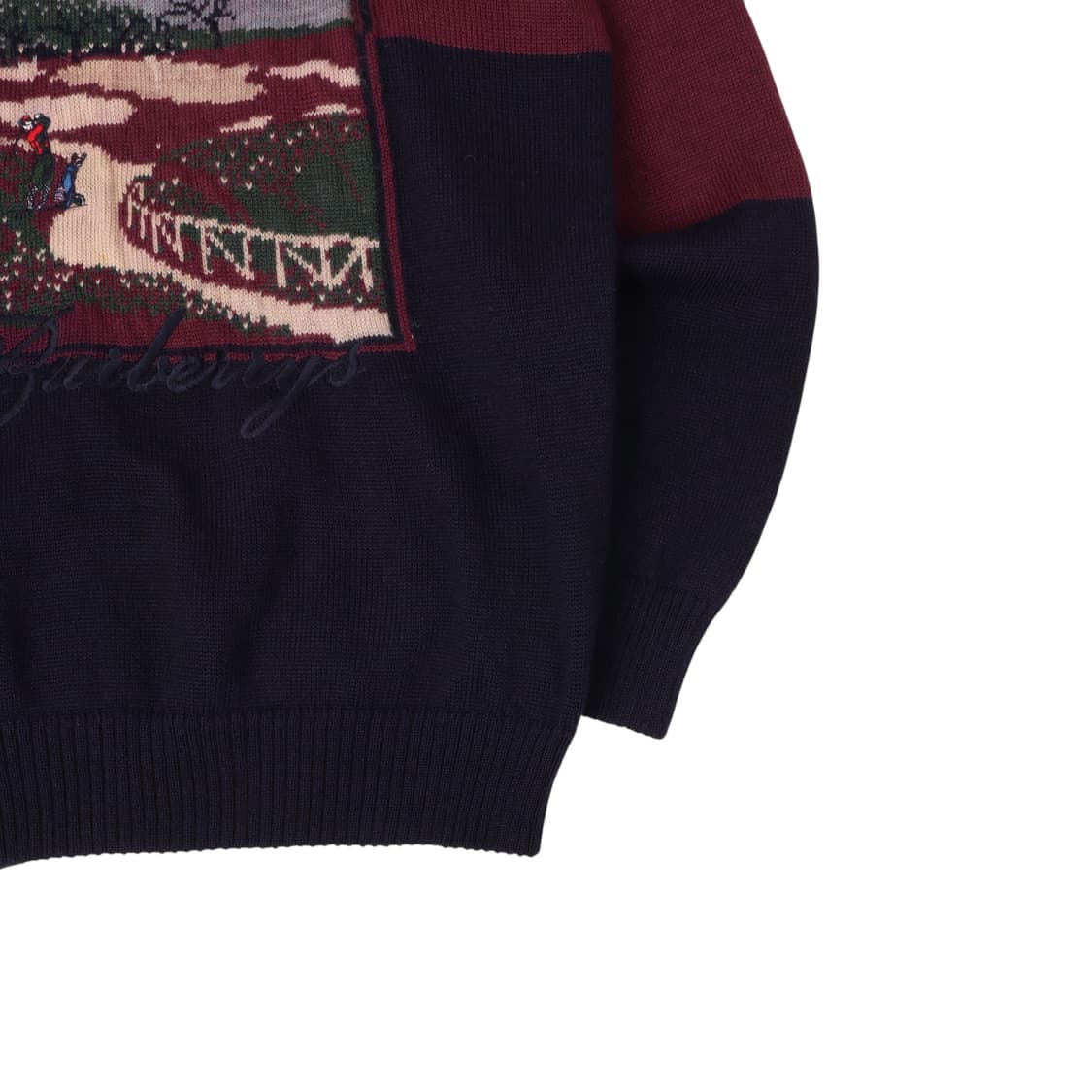 버버리 잉글랜드 드로잉 퓨어 울 니트 상품이미지4