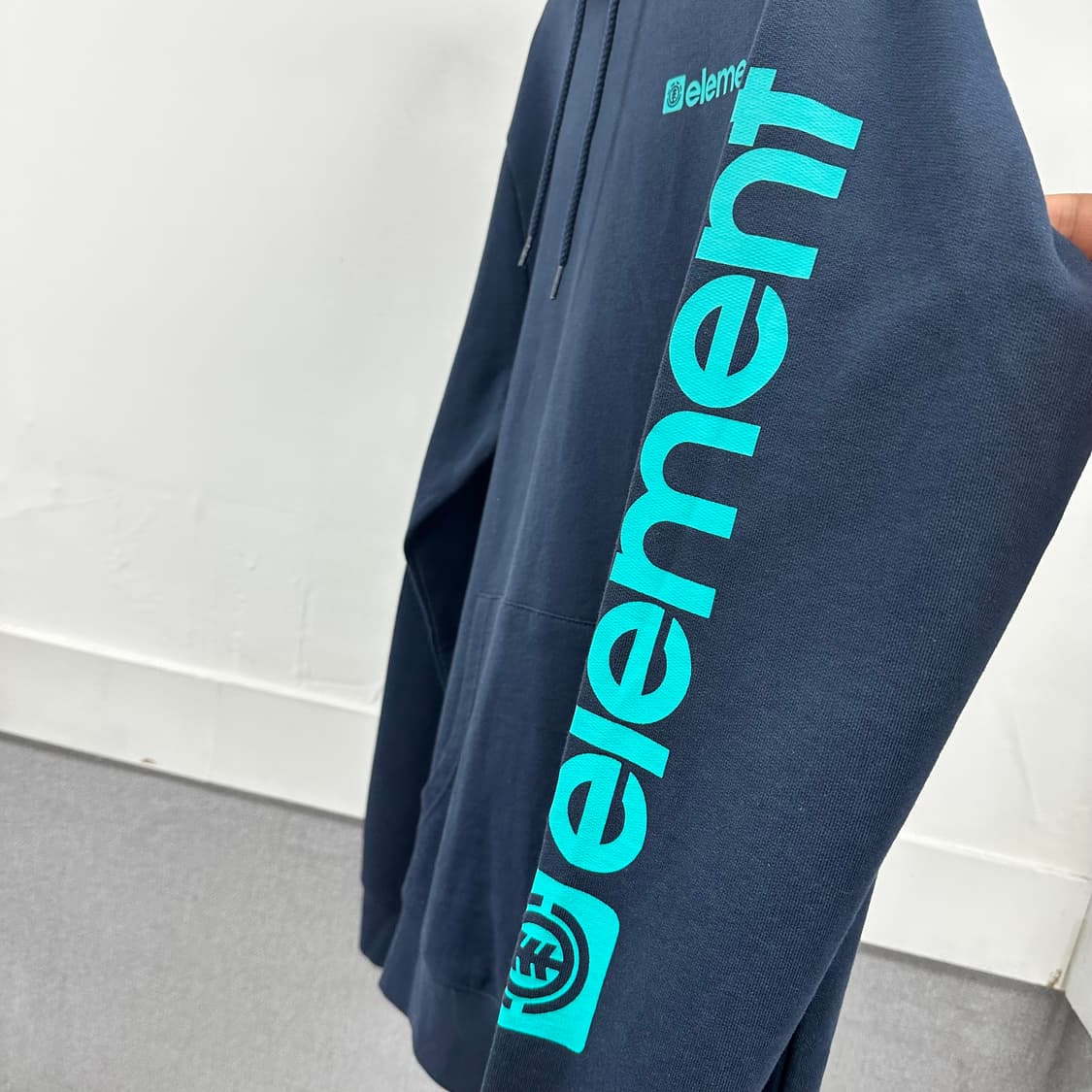 ELEMENT 퀵실버 레터링 후드 티셔츠 105 (L) s220 상품이미지7