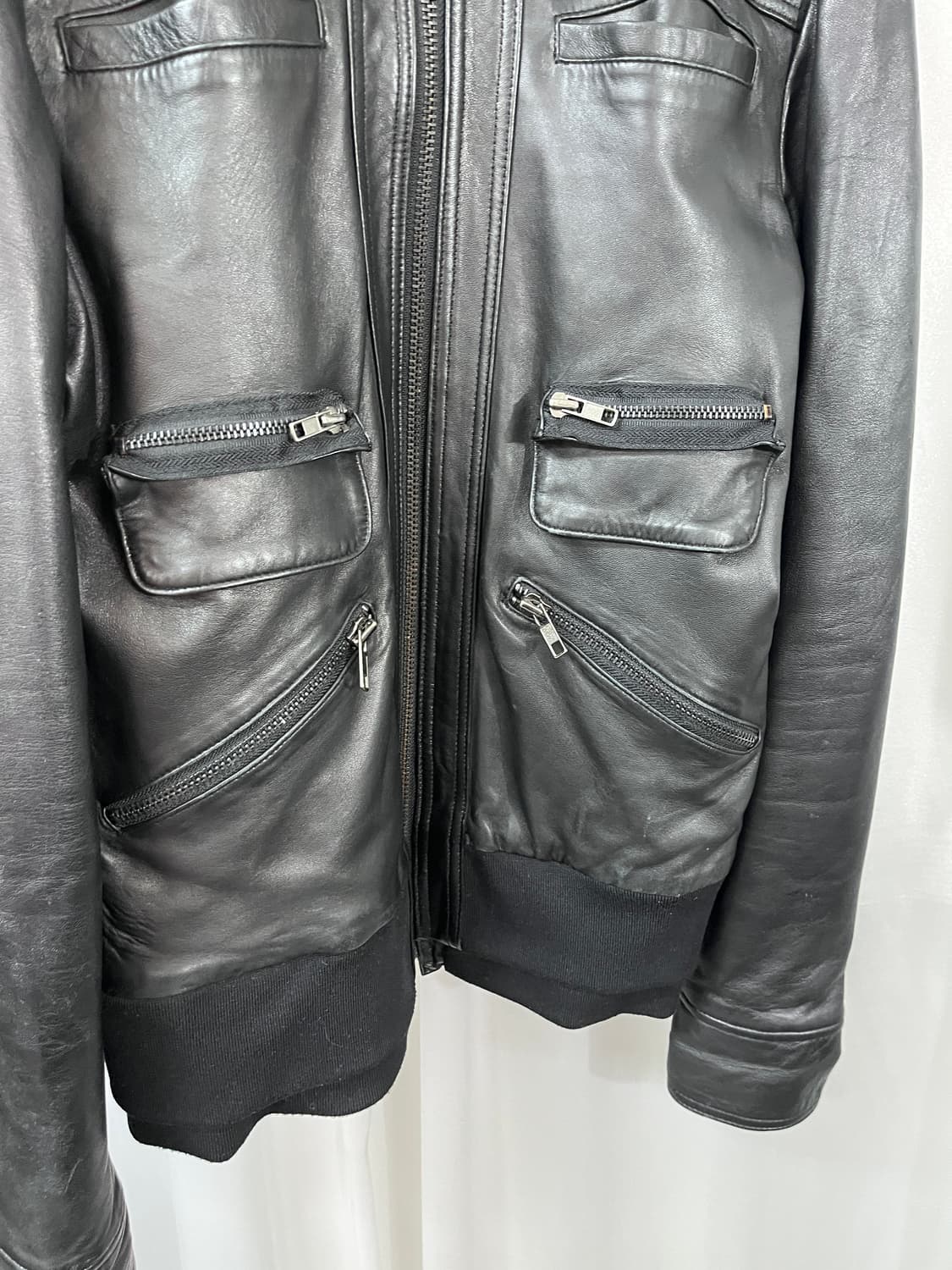Edition leather jacket 상품이미지3