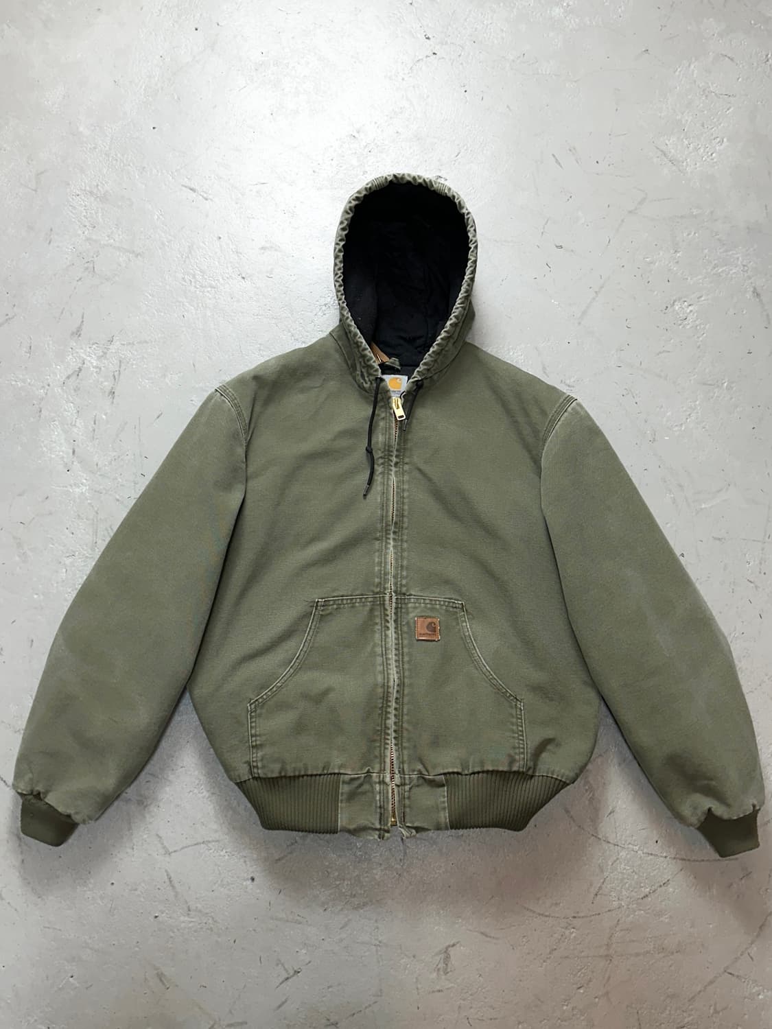 OG 칼하트 J130 액티브 자켓 칼하트 ARG 모스그린 상품이미지1