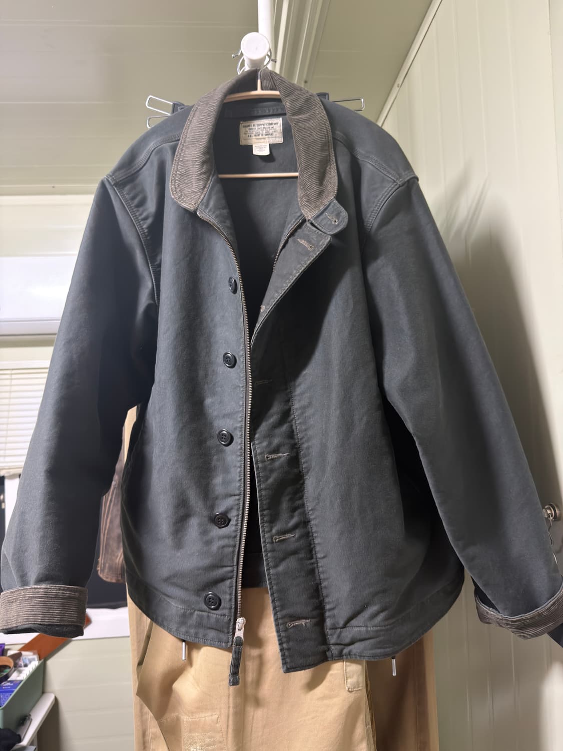 RRL 덱자켓 블랙 L 상품이미지1