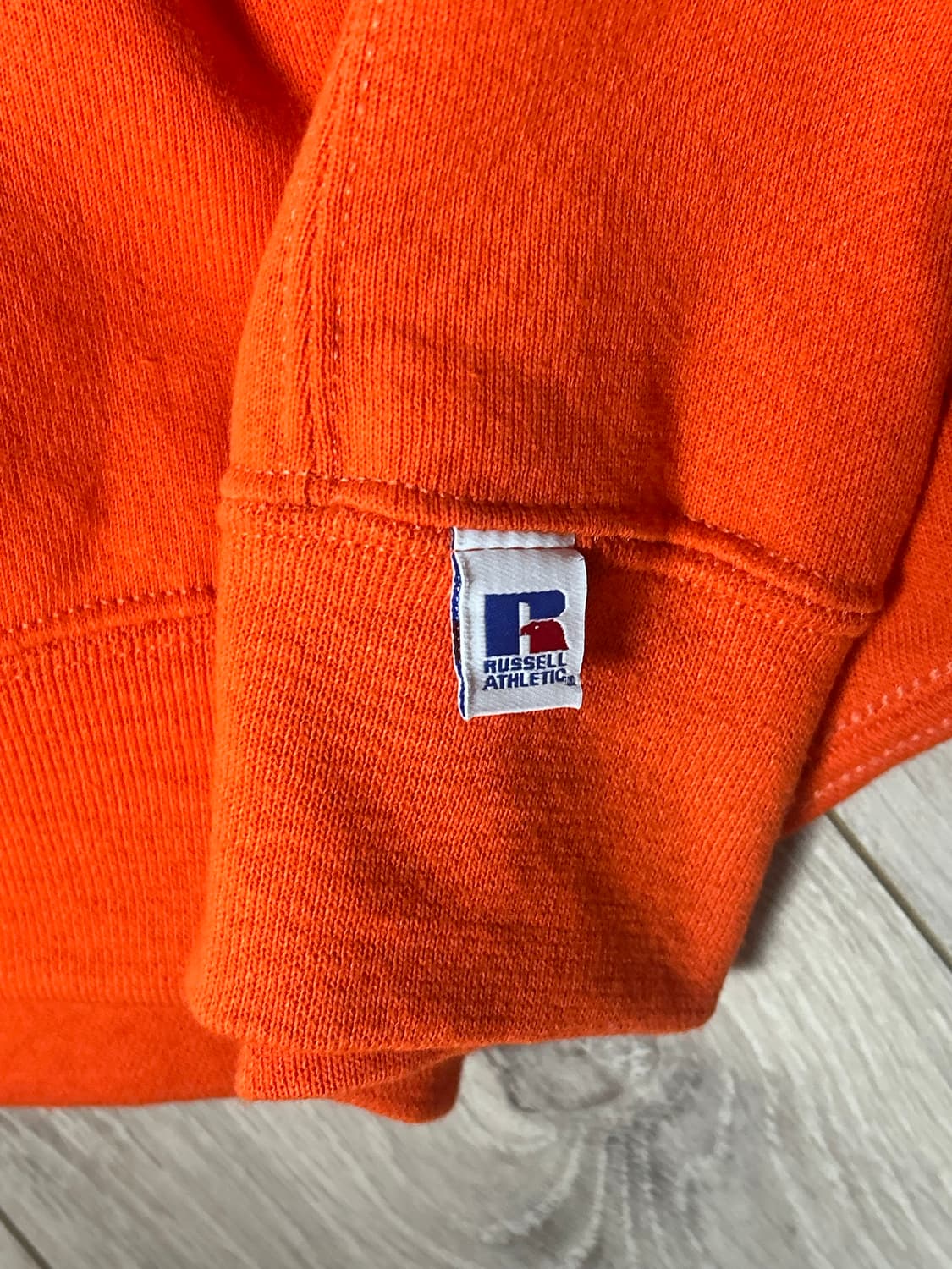 Russel 러셀 오렌지 맨투맨 L 상품이미지4