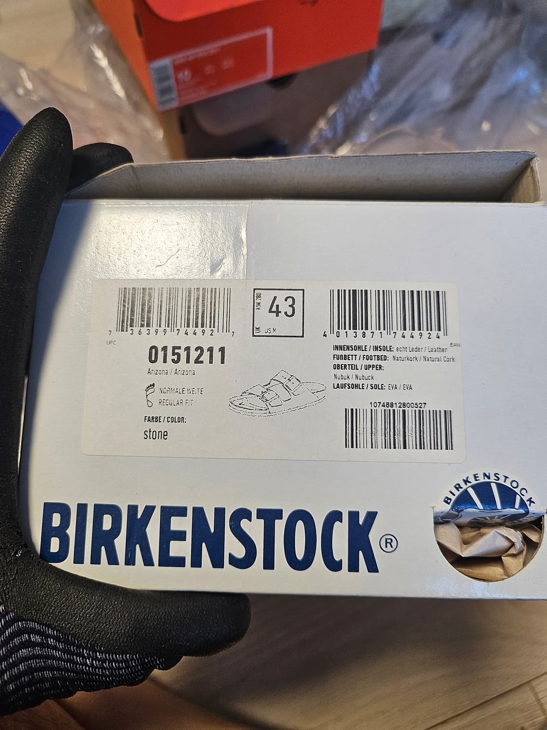 버켄스탁 아리조나 스톤 43사이즈 상품이미지1