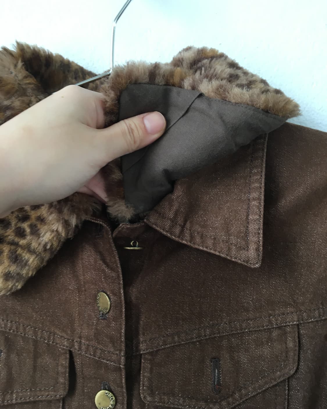 Fake fur point jacket 상품이미지5